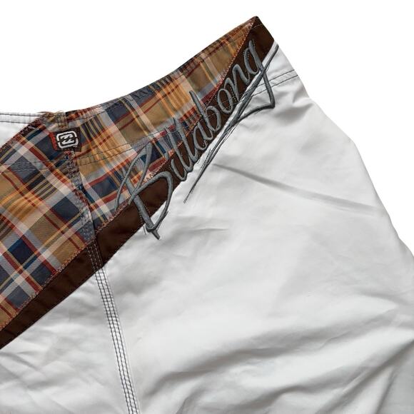VTG Billabong Shane Dorian Board Shorts Men's Size 38 Y2K Signature Swim Trunks - Picture 7 of 7